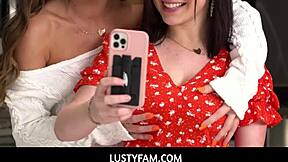 LustyFam - Peter Green and Mackenzie Maze Bang Gracie Gates in Hot Threesome