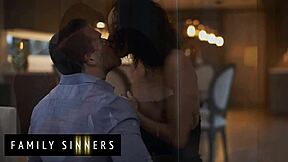 Alexis Tae and Corey Steele sneak passionate sex behind partners’ backs.
