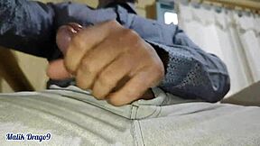 yo, malik drago9’s huge cock cums hard at work