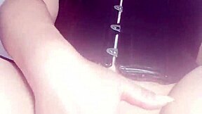 My stepmom, a wild Latina, masturbates her ass screaming my name. It's pure delight in the USA!