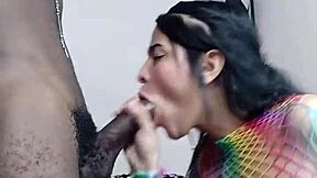 Hot Damn! She Sucks My BBC and Takes Intense Anal Action