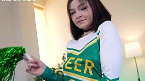 omg, this teen virgin butterfly takes five huge cocks in tight ass dp 😱