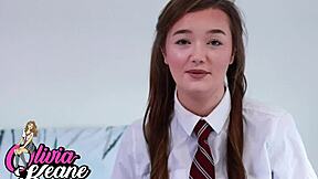 British Student Mocks Your Small Cock in This Humiliating JOI Session
