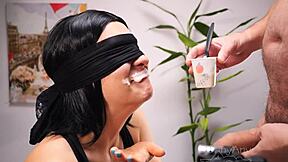 A Taste Game Turns Into Blindfolded Fucking Deception with Xsanyany