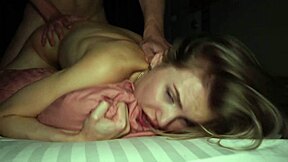 Cute Blonde Surrenders Fully to Her Neighbor's Desire