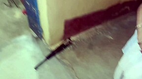 Virgin Indian Girlfriend’s First Outdoor Hindi Sex with Monster Cock