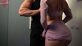Fit Couple Goes Wild in Mirror DOGGY AND COWGIRL 4K!