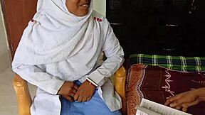 Umm, my Bangladeshi student, like, totally got with her teacher, ya know?