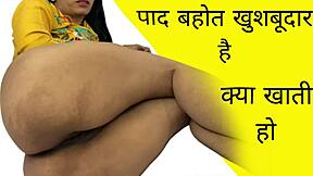 Indian Roleplay with Saasu Ma Bent Over for Hardcore Chudai and Ass Licking