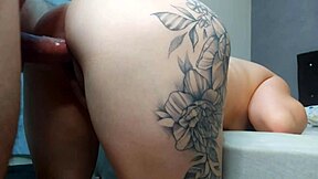 cheating wife bangs her husband's friend while he's out for the day. the betrayal unfolds in secret.