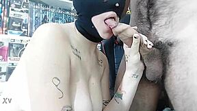 I Suck My Argentine Stepbrother's 20cm Huge Cock in Wild Session