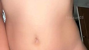 My Lover Covers My Tits with Cum While Husband Watches
