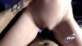 Having sex with a hot mom using a condom for a quick safe ride.