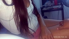 Skinny 18-Year-Old Girl Craves Anal and Offers Perfect Tits for Fondling