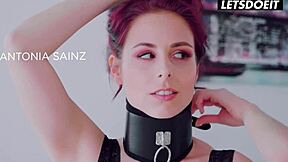 Kinky lesbian roommates explore light bondage sex with intense muff diving. It's a wild LetsDoeIt scene!