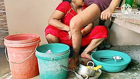 desi moms banging horny neighbour boys in rough action