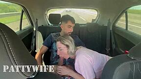 While He Drives, I’m Getting Pounded in the Backseat by Another