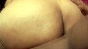 Big booty ebony thot films her first raw hardcore porn video with intense action