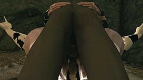 Elfs and Orcs in Wild Bondage with Big Tits Riding Hard. What Strange Fantasy Unfolds Next?