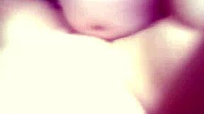 ssbww big belly fucked pov while husband rubs and cums