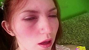 Wow! A Solo Masturbation Turns Into Sensual Lesbian Sex for Brunettes!