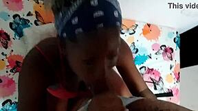 I Need a Hard Fuck, Blowjob Gets This Black Girl Soaked