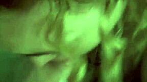 Submissive curly haired slut giving me a sloppy cock suck