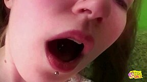Wow! A Solo Masturbation Turns Into Sensual Lesbian Sex for Brunettes!