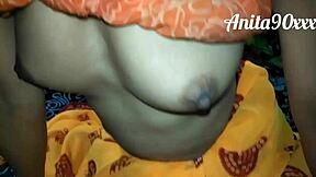 Indian hot wife banging hard at home with wild energy. Her curves steal the show!