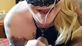 Ashley Lashae Can't Resist Sucking My Big Black Dick in Steamy Session