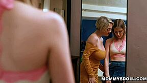 dee williams and melody marks dive into a sensual lesbian session exploring every inch of each other’s stunning bodies