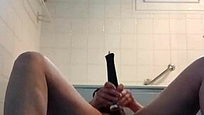 Slave F's intimate self-caress session