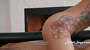 Virgin dork scores first fuck with milf masseuse