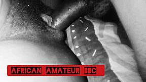 Ebony Couple Goes Hard with Big Black Cock in Homemade Fuck