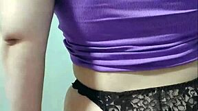 Nicole Teases in POV Before Stuffing Her Fat Belly with Wild Moves. Shy BBW Shows Cute Side.