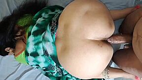 Desi Sasur Bahu First Time Bedroom Fucking with Clear Dirty Talk