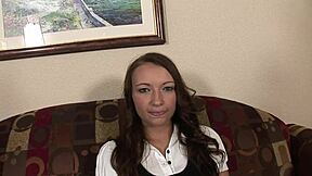 Yo, check this out, Harley Stevens is filming a steamy movie with her boyfriend, getting wild on the bed with deepthroat and more over fishnets.