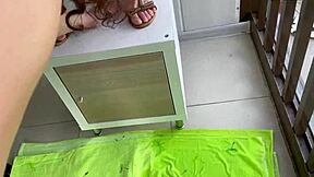 Sweet stepdaughter learns to squirt on stepmother's face in taboo lesson