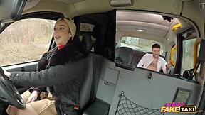 Female Fake Taxi Czech Lady Gang Rides Hard
