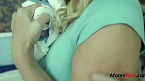 Stepmom warns stepson to stop banging her curvy bbw body. Hardcore tension builds!