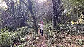 outdoor forest adventure with teen 18+ girl