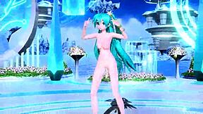 Hey, have you seen Hatsune Miku fully nude in Project Diva mod?