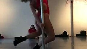 Yo, check Diosa Argenta killing it with another pole dance