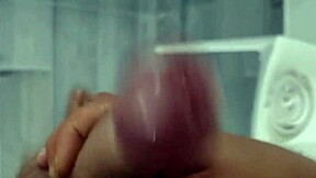 She opened wide for a wild ride with her neighbor. That intense handjob led to a massive finish!