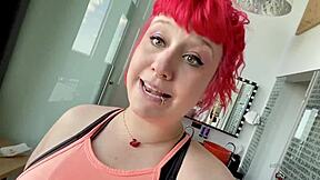 proxy paige tries wild anal insertions with tangerines in a crazy experiment gone right