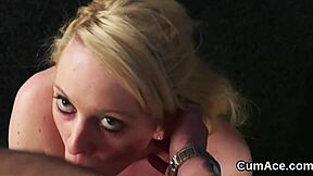 I can't believe I swallowed all that jizz on my face!