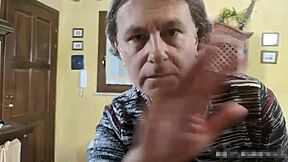 Pervy Father-in-Law Dominates in Taboo BDSM Session! Can You Handle This Rough Croatian Slave Play?