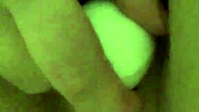 damn, fucking my pierced pussy in crotchless panties with vibrator!