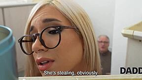 Kleptomaniac Craves Wild Bedroom Action
