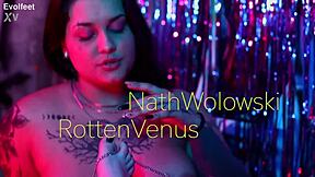 Lesbian foot fetish with Rotten Venus & Nath